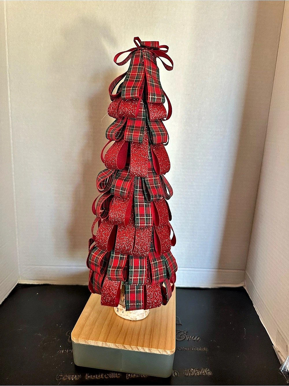 Red & Green Plaid Holiday Decor